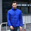 Doudoune homme bleu électrique